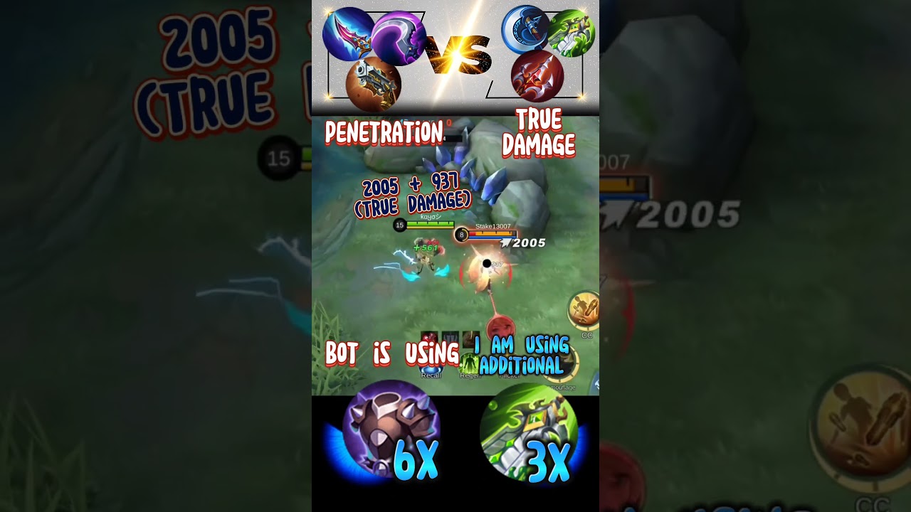 Lesley Full Penetration Build vs Full True Damage Build | MLBB Build Guide 