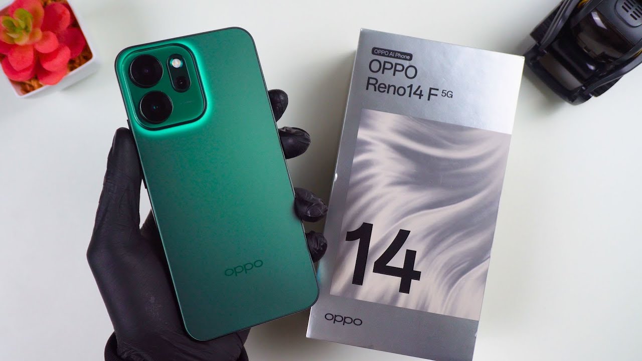 Oppo Reno14 F Unboxing | Hands-On, Antutu, Design, Unbox, Camera Test