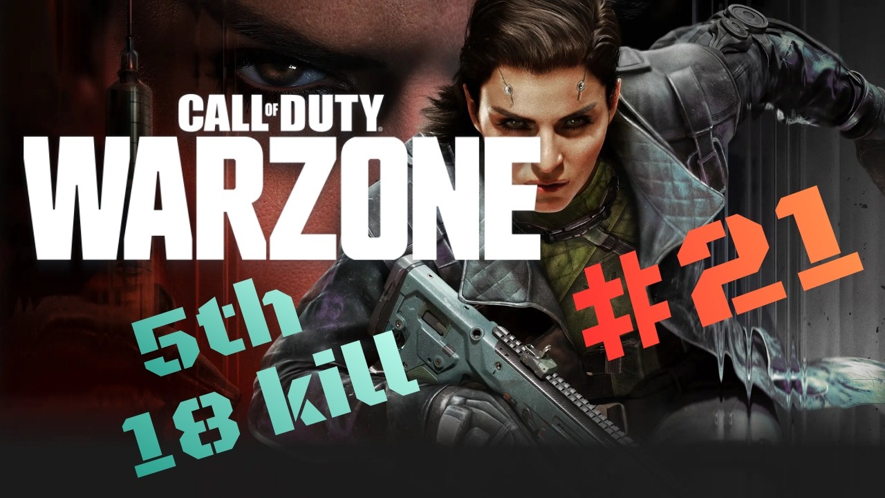 Call of Duty Warzone SOLO [5th place] [18 kill] #21