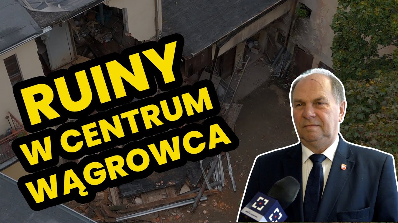 RUINY w centrum Wągrowca!