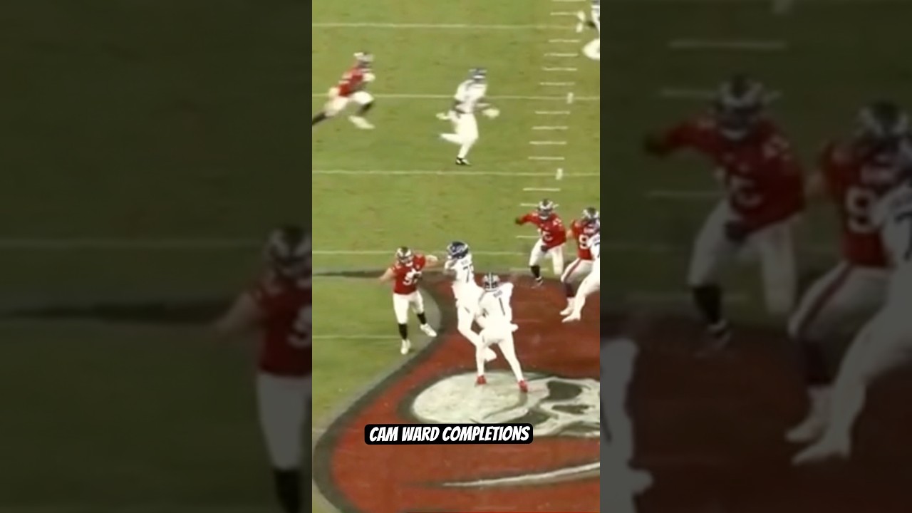 Cam Ward Preseason Completions