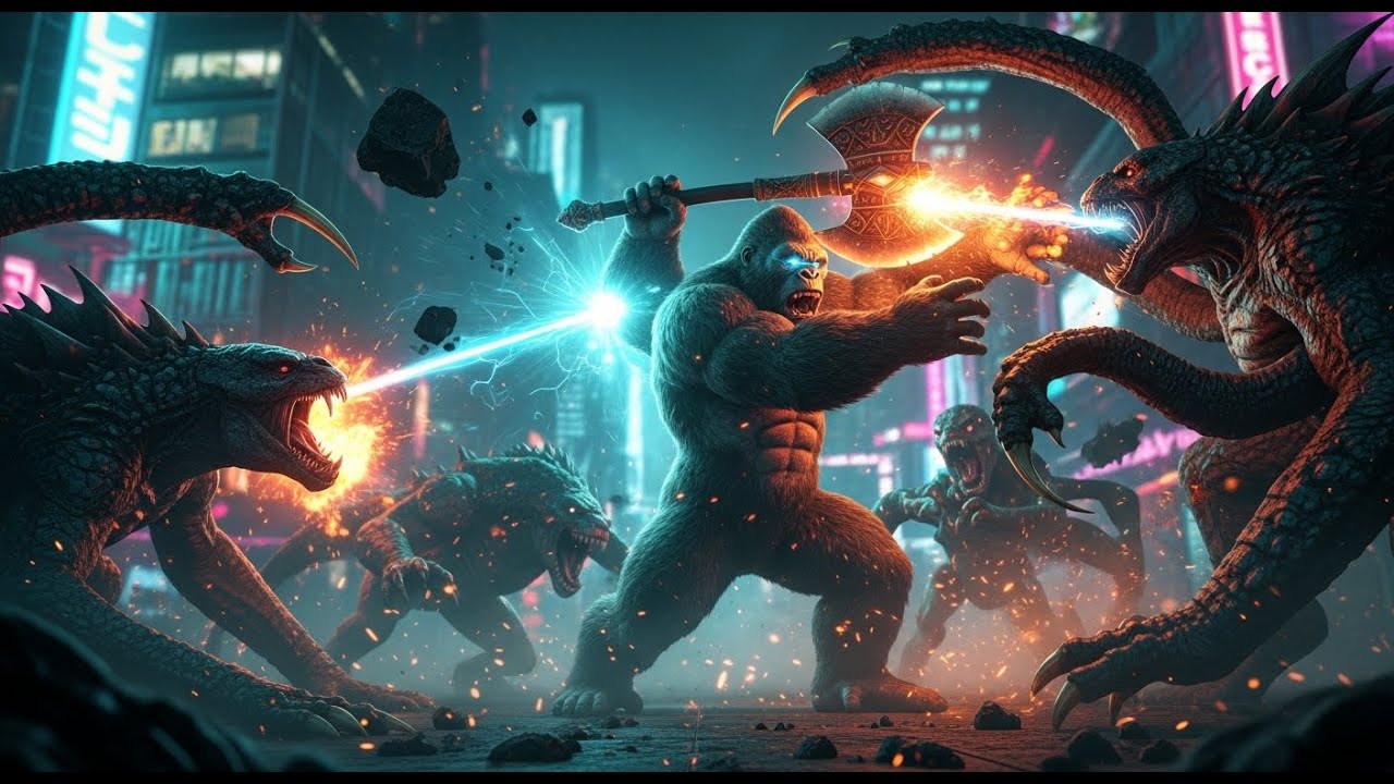 Epic Fight: King Kong vs Monsters: Strength and Intelligence Revealed