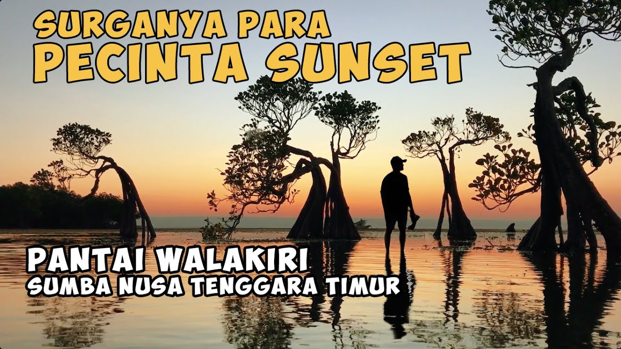 SUMBA - NUSA TENGGARA TIMUR - PANTAI WALAKIRI - NATURE - BEACH - SUNSET - INDONESIA - SUMBA ISLAND