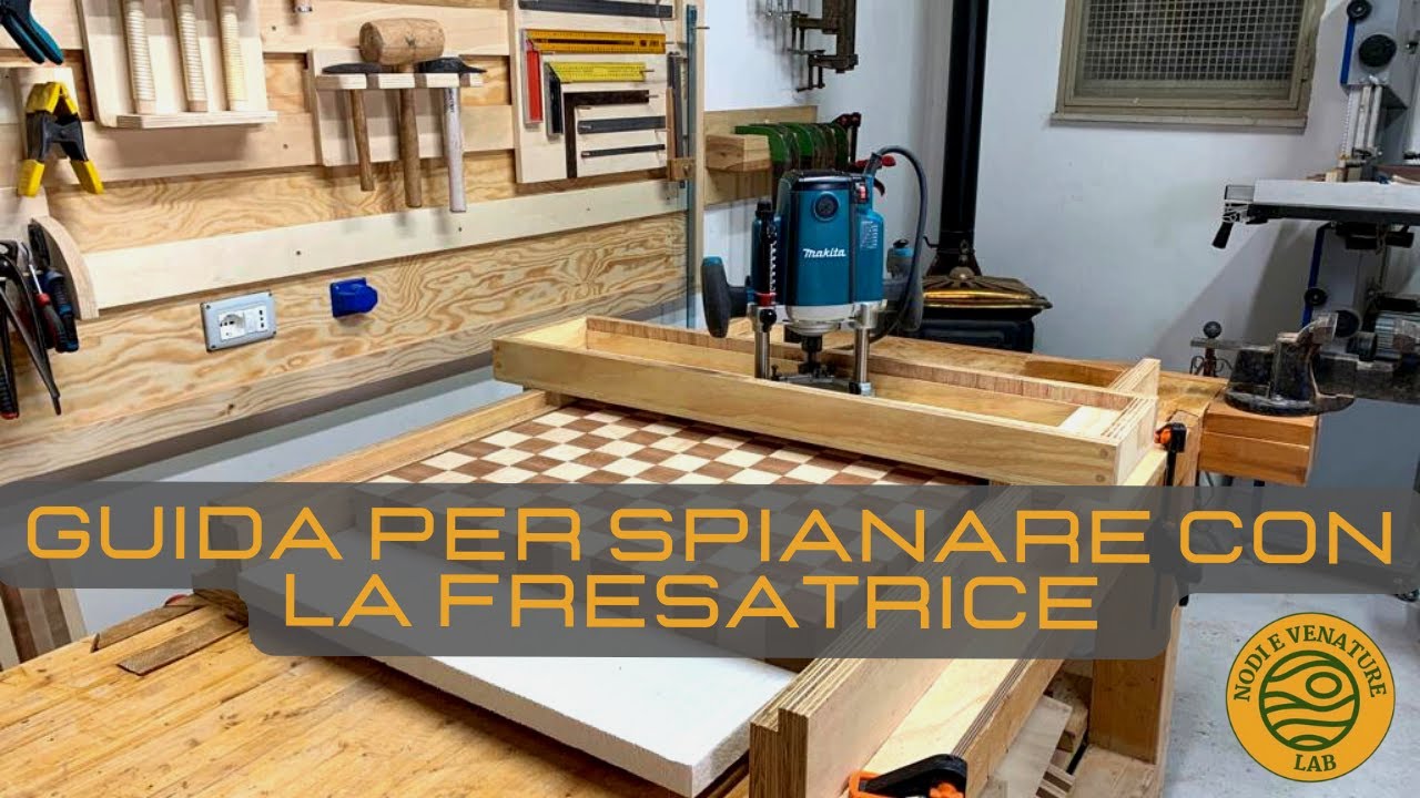 COME SPIANARE CON LA FRESATRICE - Fai da te -