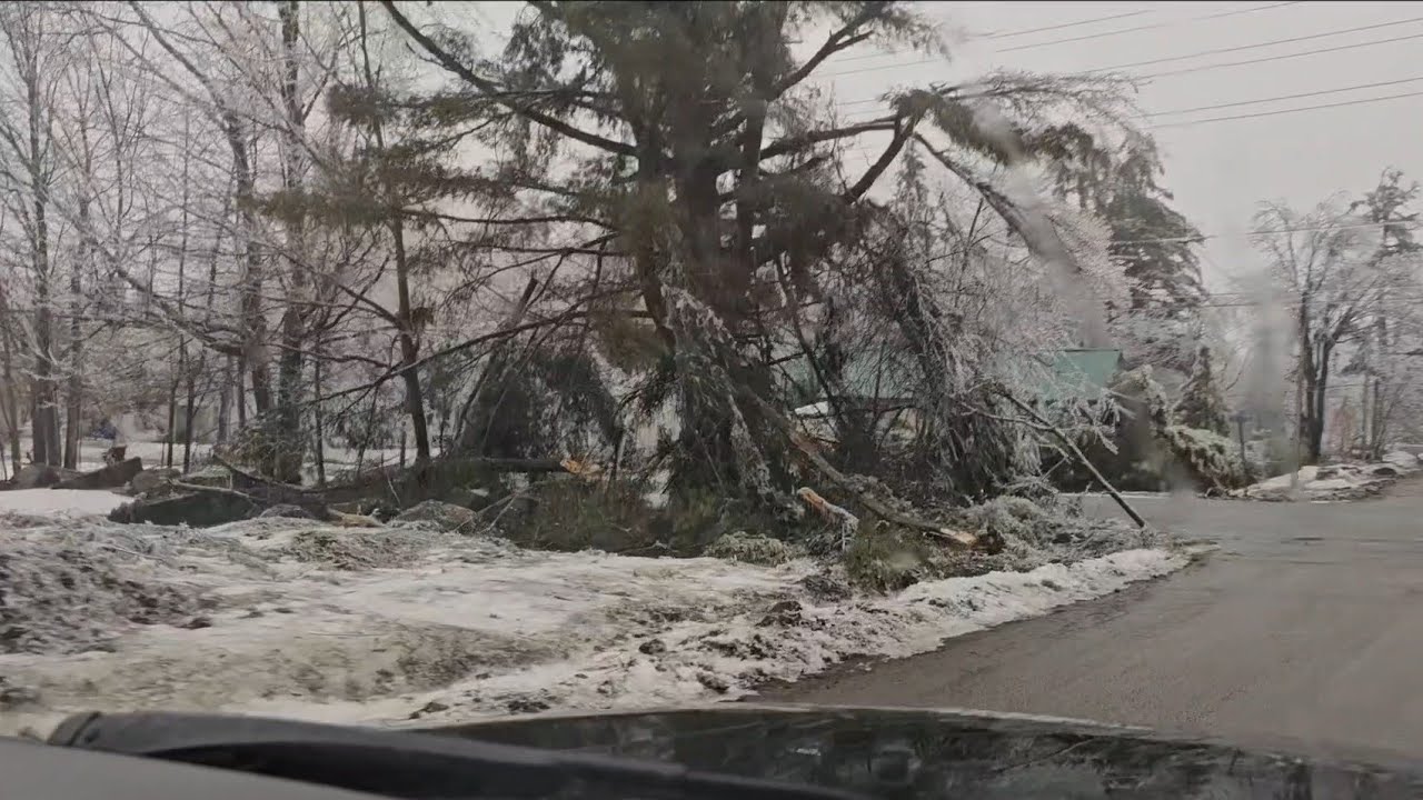The Worst Ice Storm in History!! It Destroyed Our Hick Town!!