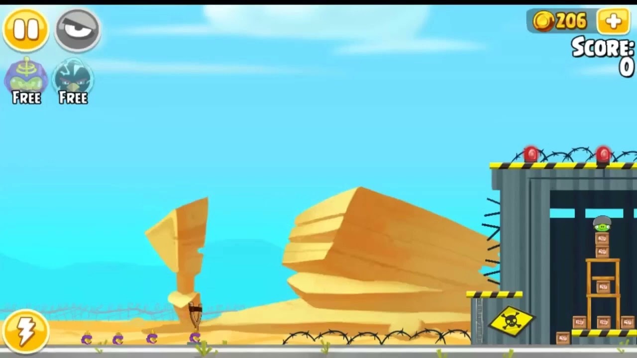 Angry Birds Seasons - Powerup Test Site Ambience (Extended)