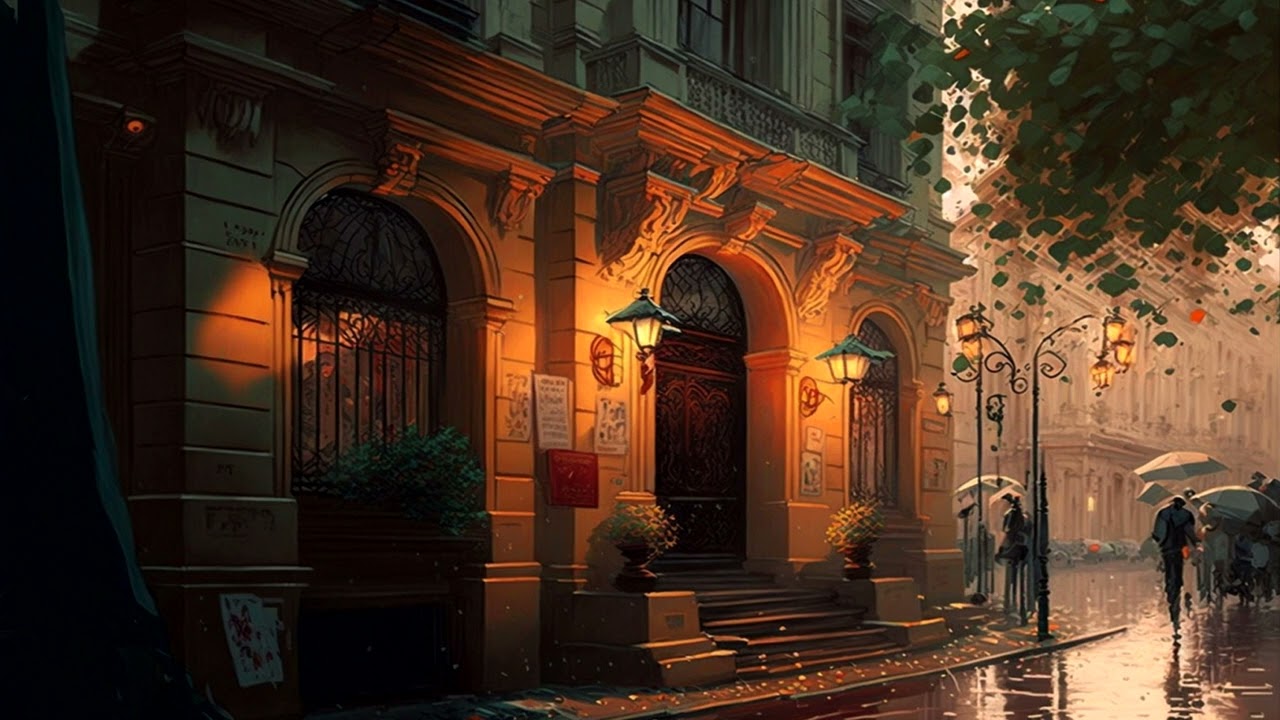 🎸 Spanish Guitar Music & Rain | 1 Hour Relaxing Spanish Guitar With Soft Rain Sounds