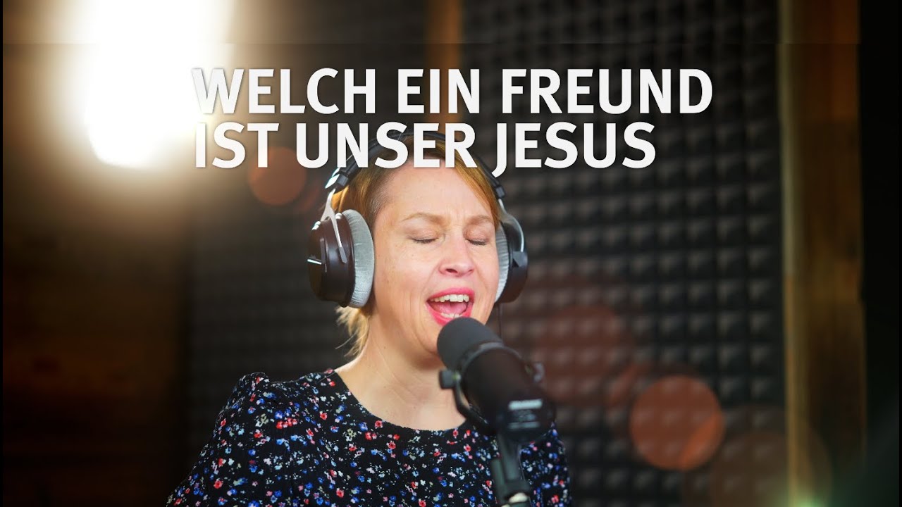 Welch ein Freund ist unser Jesus | Klavier und Gesang mit Liedtext | Mitternachtsruf