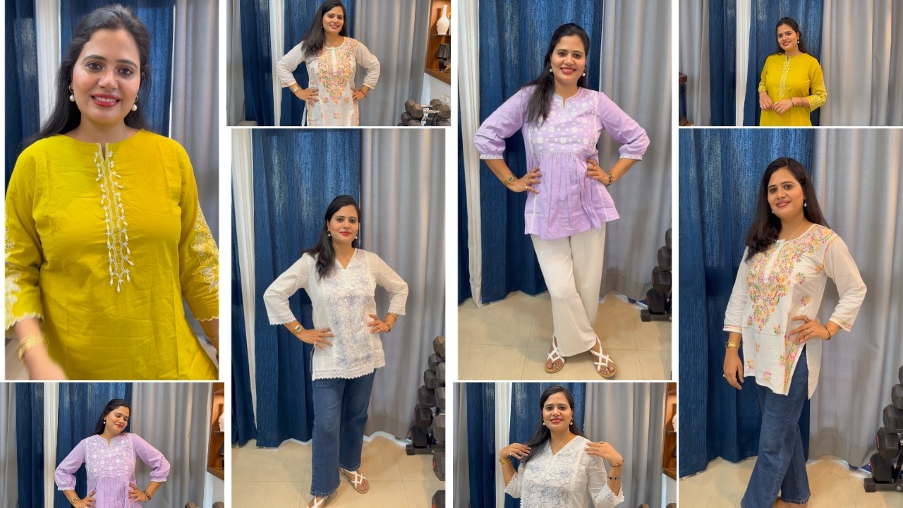 Short Kurti Haul For Summers 🥰DAILY USE के लिए एक से बढ़कर कर एक  कुर्ती 🥰Amazon Haul