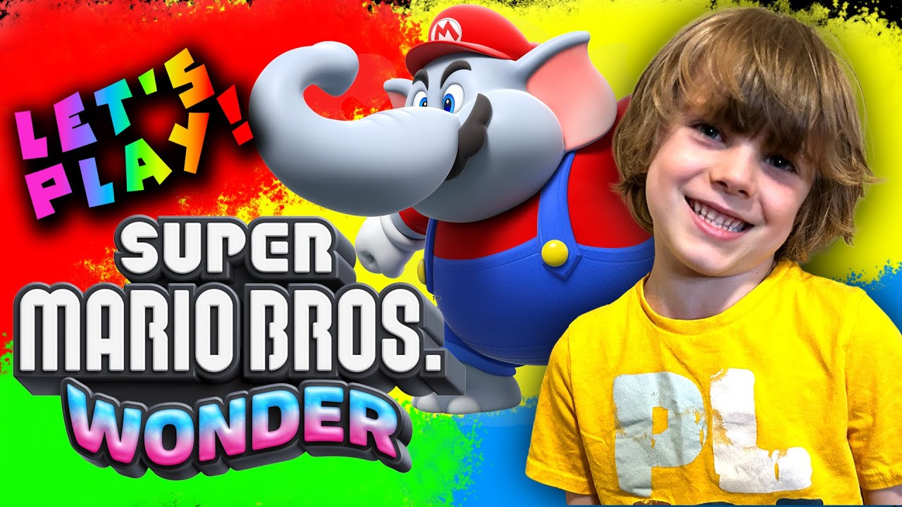 Part 1 – Let’s Play Super Mario Bros. Wonder – Lil BBs Gaming – Complete Playthrough
