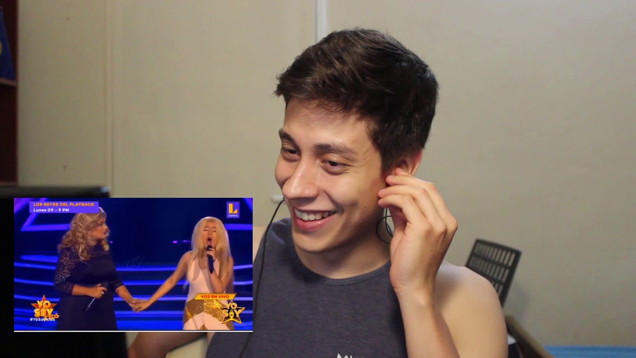 Reacción - Yo Soy Kids - Christina Aguilera