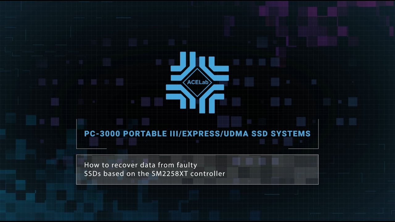 How to recover data from faulty SSDs based on the SM2258XT controller