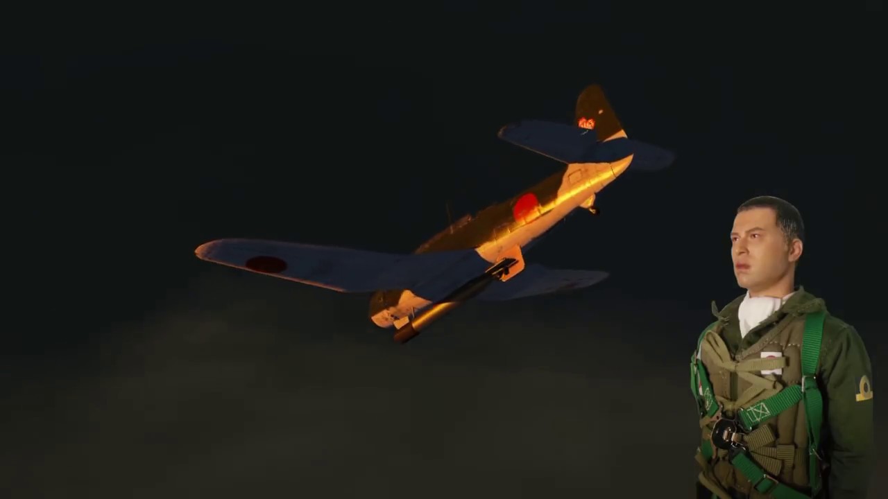 リアルな日本兵の人形でWarThunder