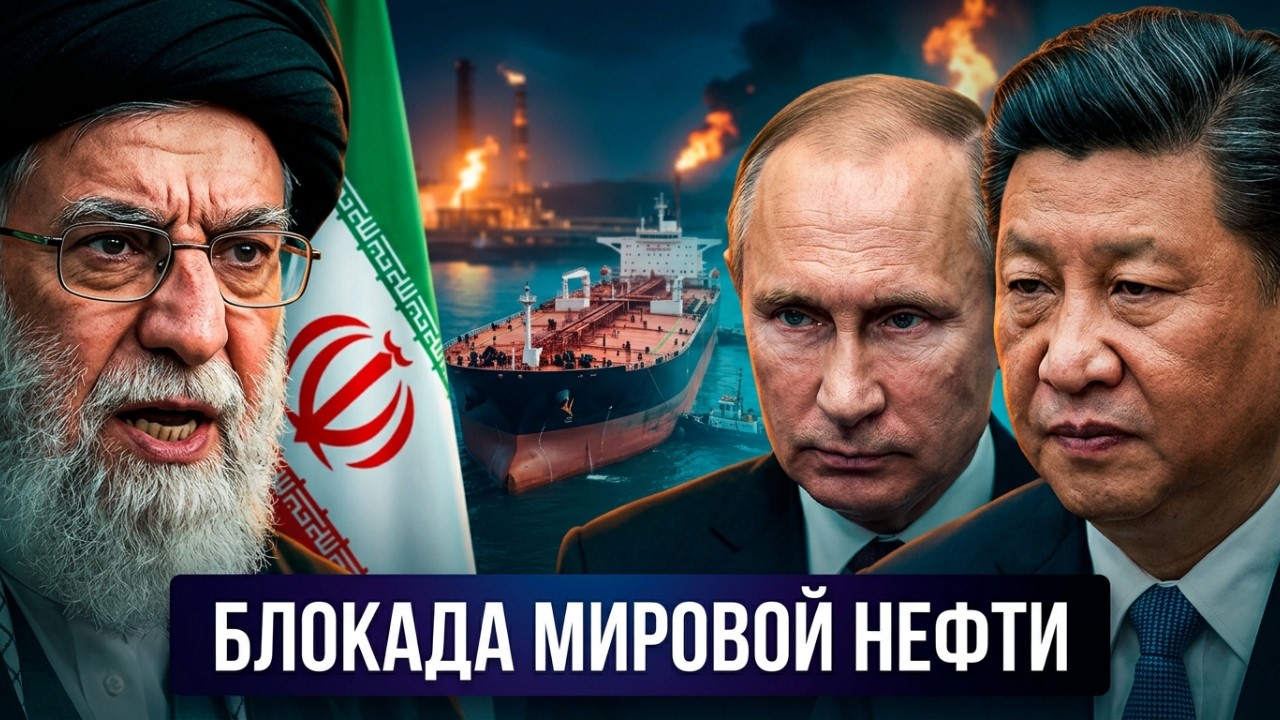 20% мировой нефти заблокировано: что это означает для России и Китая