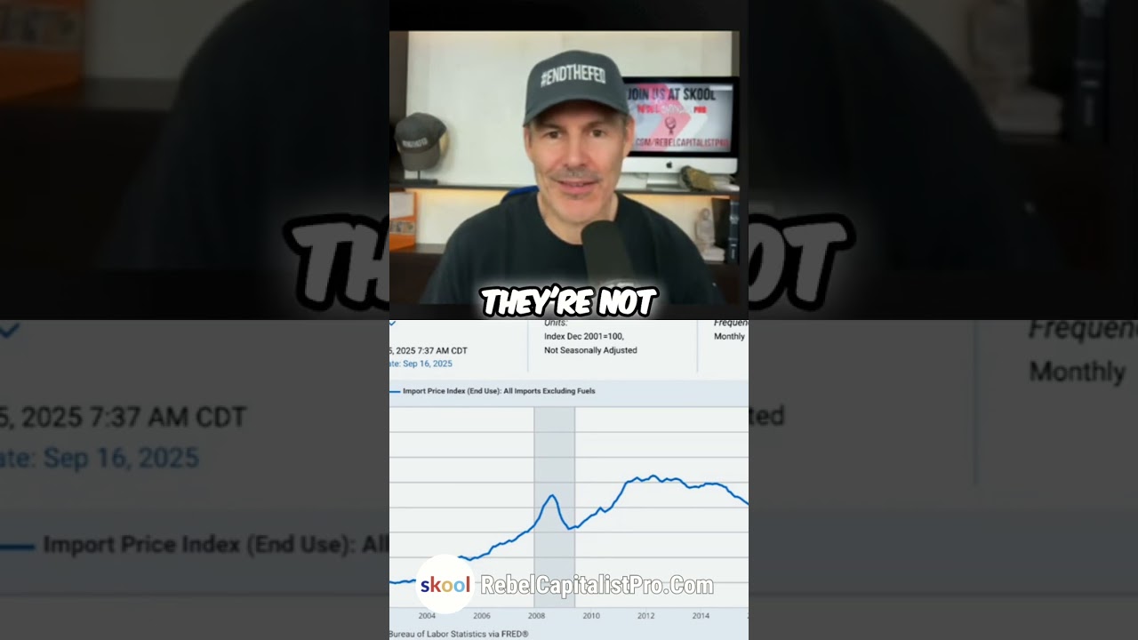 Tariffs' True Impact: US Import Prices Explained #shorts