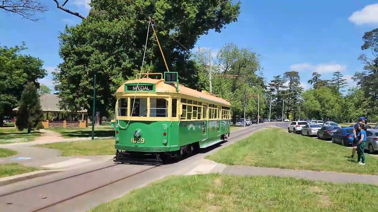 W7 1029 Tram newly Refurnished with a new Accessibility ramp as well.