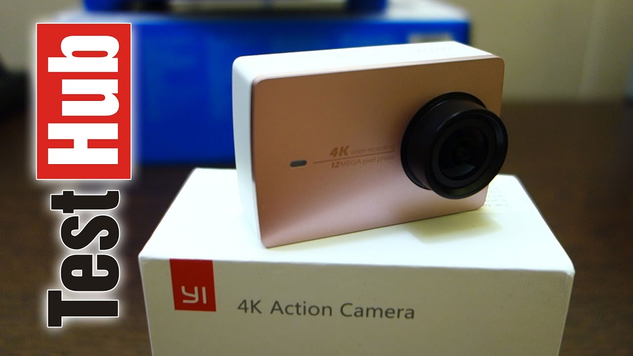 YI 4K Action Camera test  + vs Sony FDR-X3000