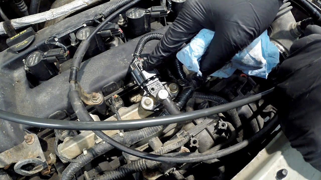 Ford Vehicles: Fuel Rail Pressure Sensor Replacement P0191