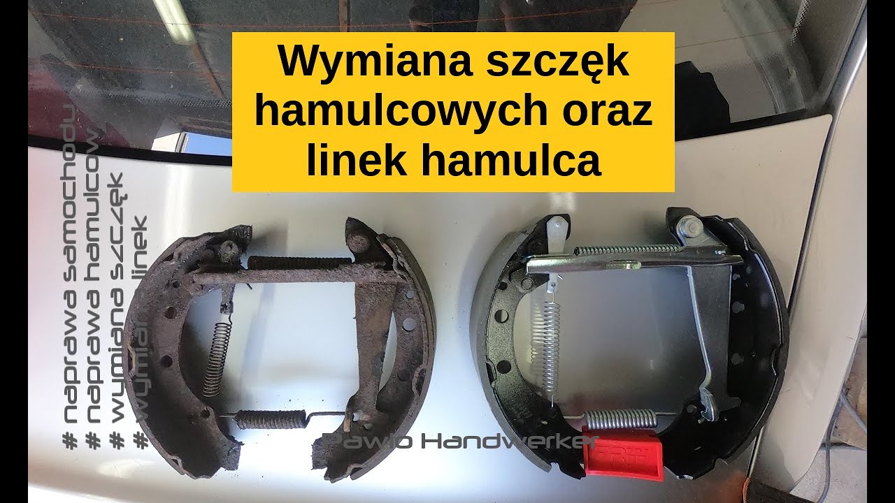 Wymiana szczęk hamulcowych oraz linek hamulca ręcznego. Skoda Fabia 1