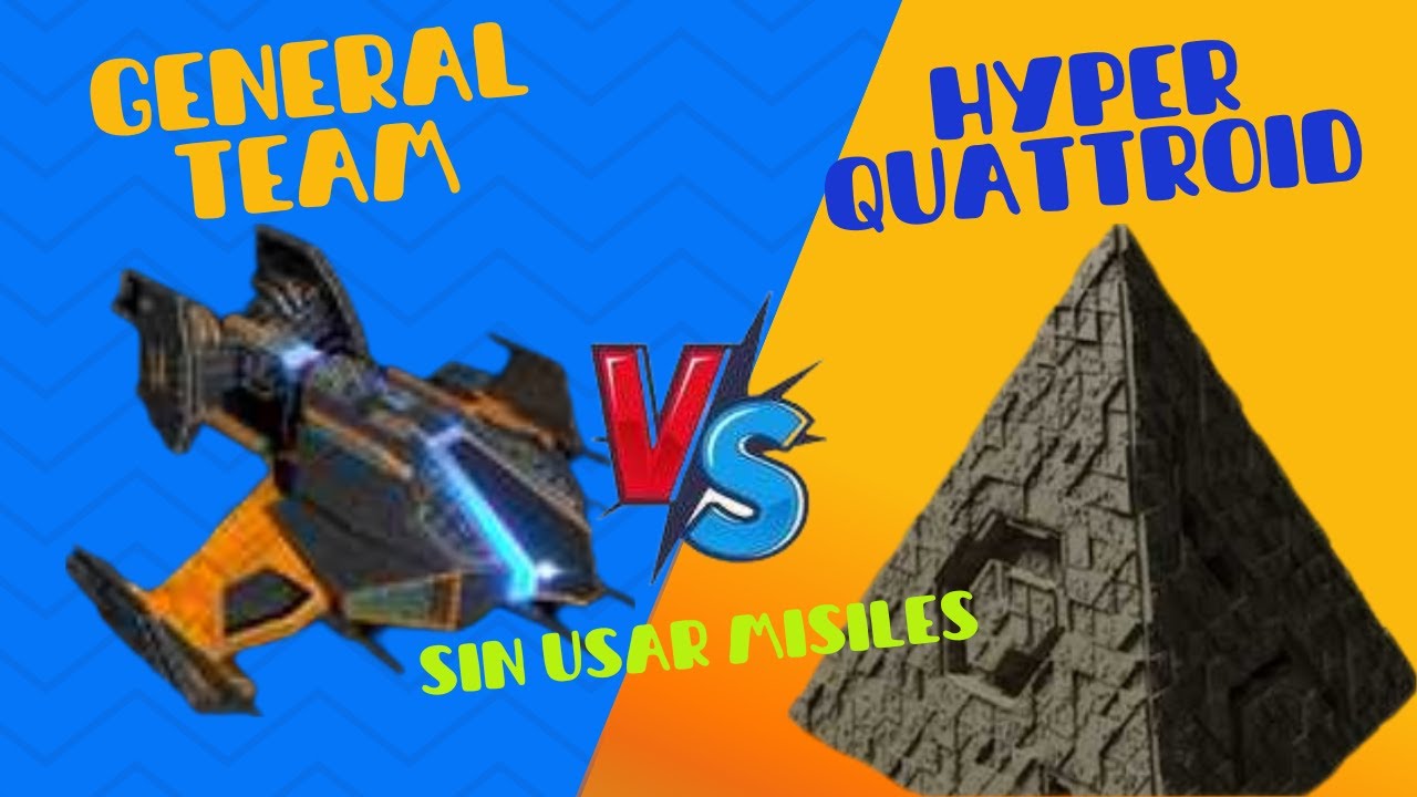 War Universe General TEAM vs Hyper Quattroid (Sin usar Misiles)