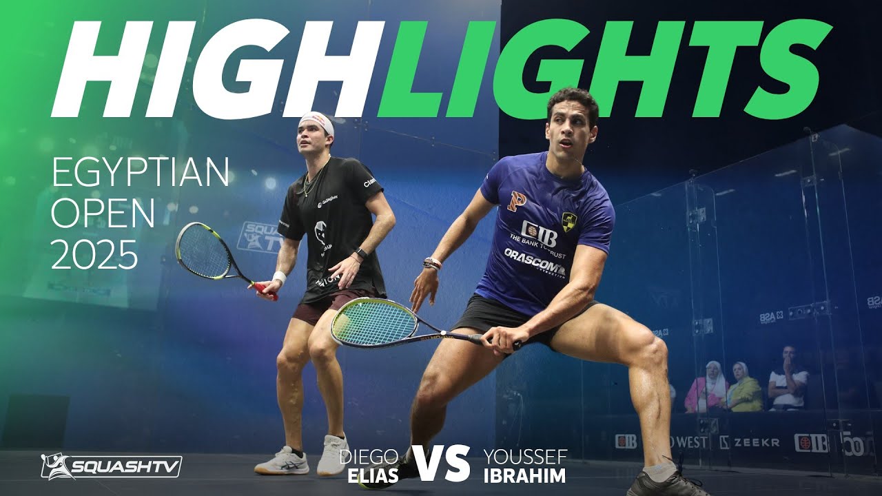 🇪🇬 Ibrahim v Elias 🇵🇪 | Egyptian Open 2025 | ROUND 3 HIGHLIGHTS