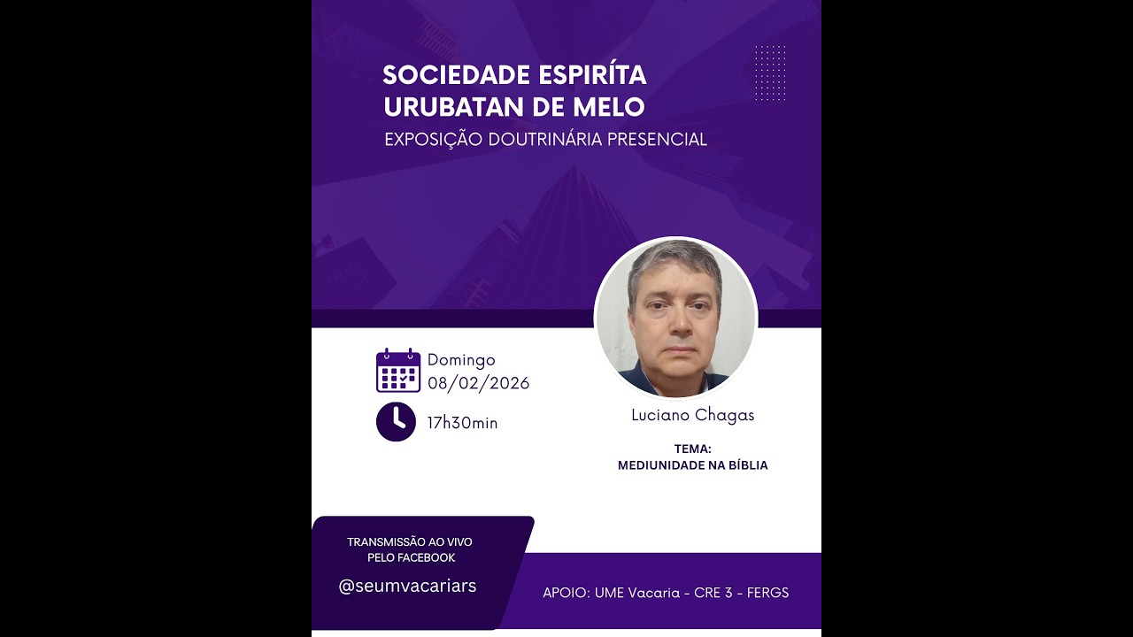 MEDIUNIDADE NA BÍBLIA - Luciano Chagas #seumvacariars