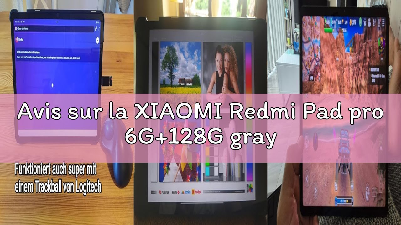 Avis sur la XIAOMI Redmi Pad pro 6G+128G gray