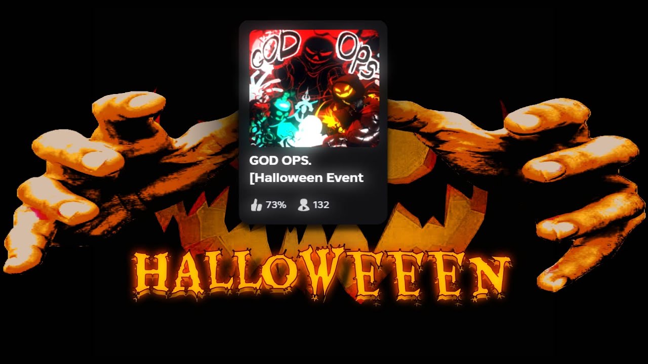 roblox god ops halloween🎃🎃