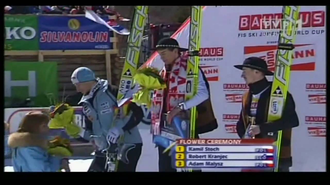 Puchar Swiata w lotach narciarskich - Planica 20.03.2011 - Dekoracja