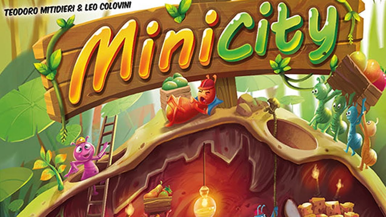 Mini City - recenzja i zasady | rodzina gra planszowa | Piatnik