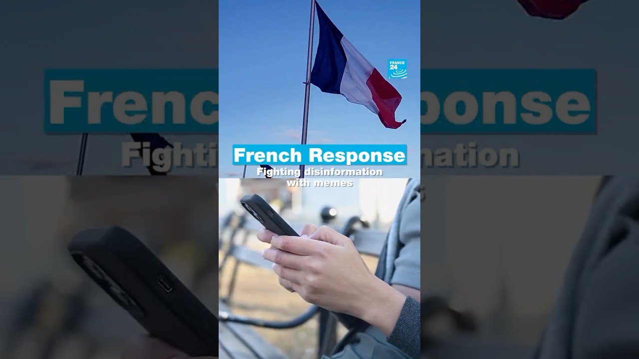 French Response: Fighting disinformation with memes • FRANCE 24 English