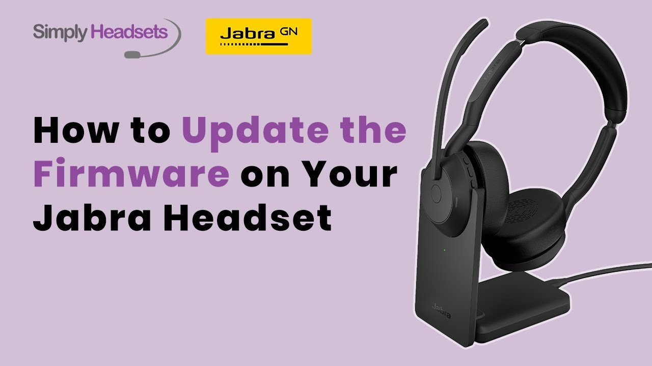 How to Update the Firmware on Your Jabra Headset