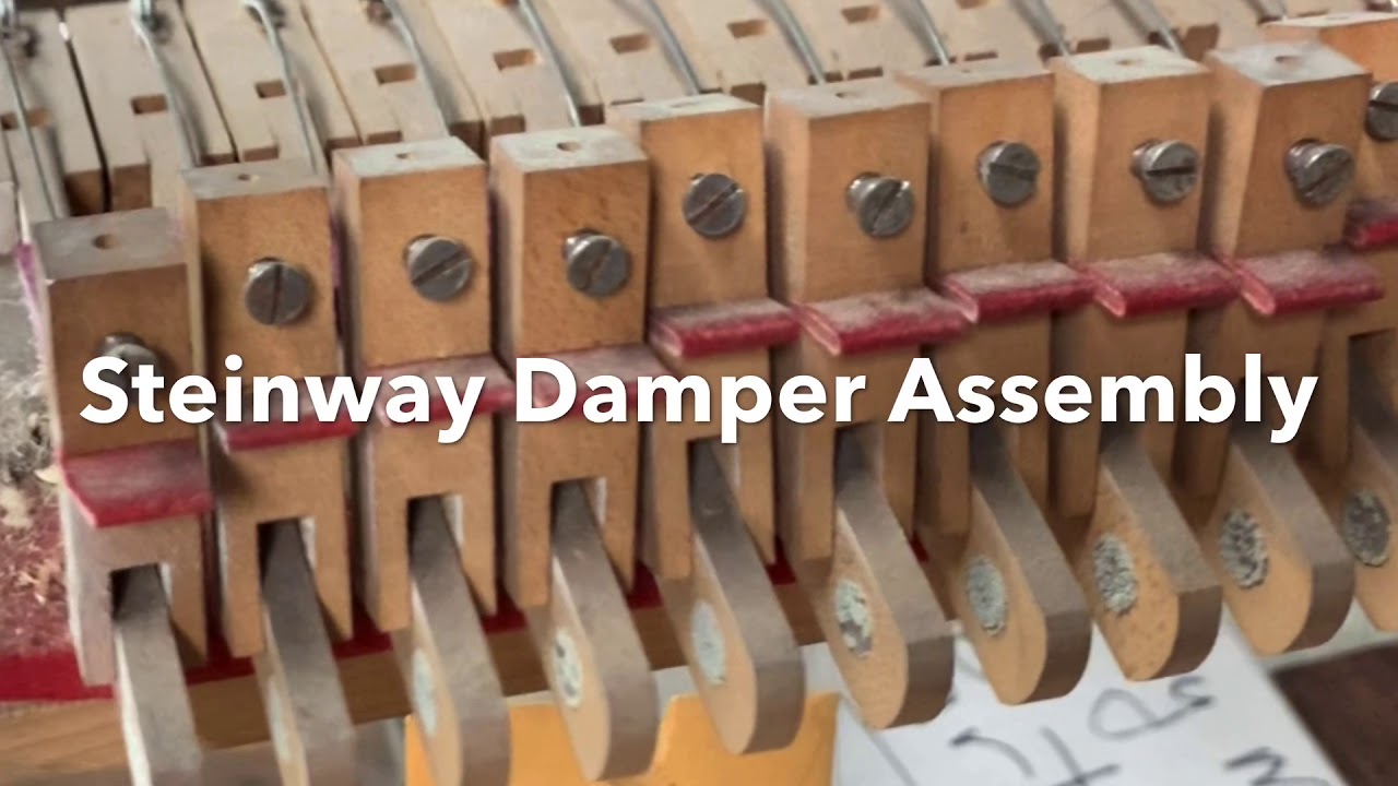 Steinway O Damper Assembly at Grand Purpose