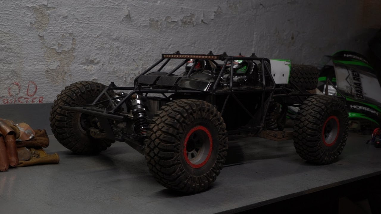 Losi Super Rock Rey / Super baja rey chassis swap