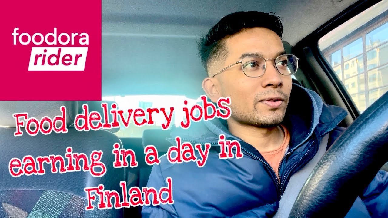 Заработок в сфере доставки еды в Финляндии || Foodora|| 2023|| Английский
