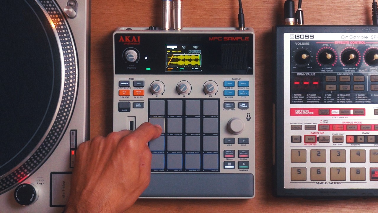 Нарезка сэмплов на MPC (#rhythmroulette)