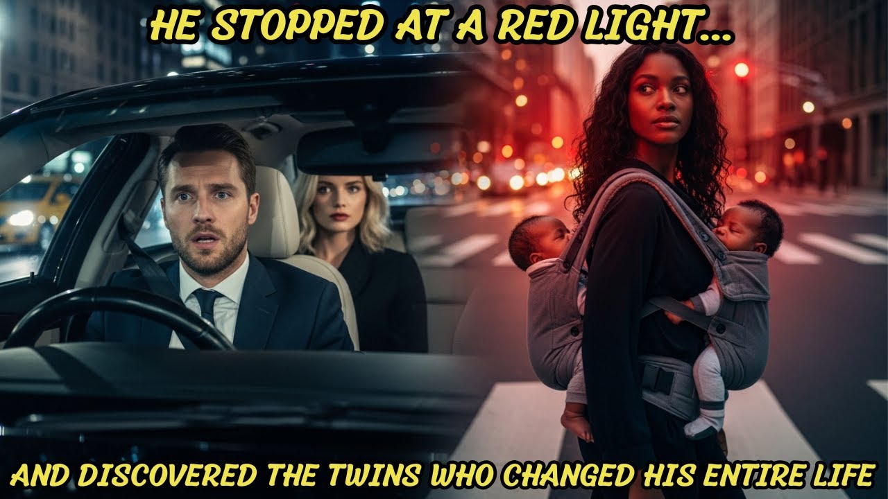 He Stopped at a Red Light… And Discovered the Twins Who Changed His Entire Life
