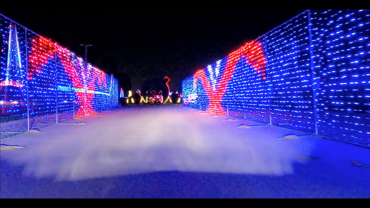 Christmas in the Park 2021  Drive thru experience | San Jose | California.