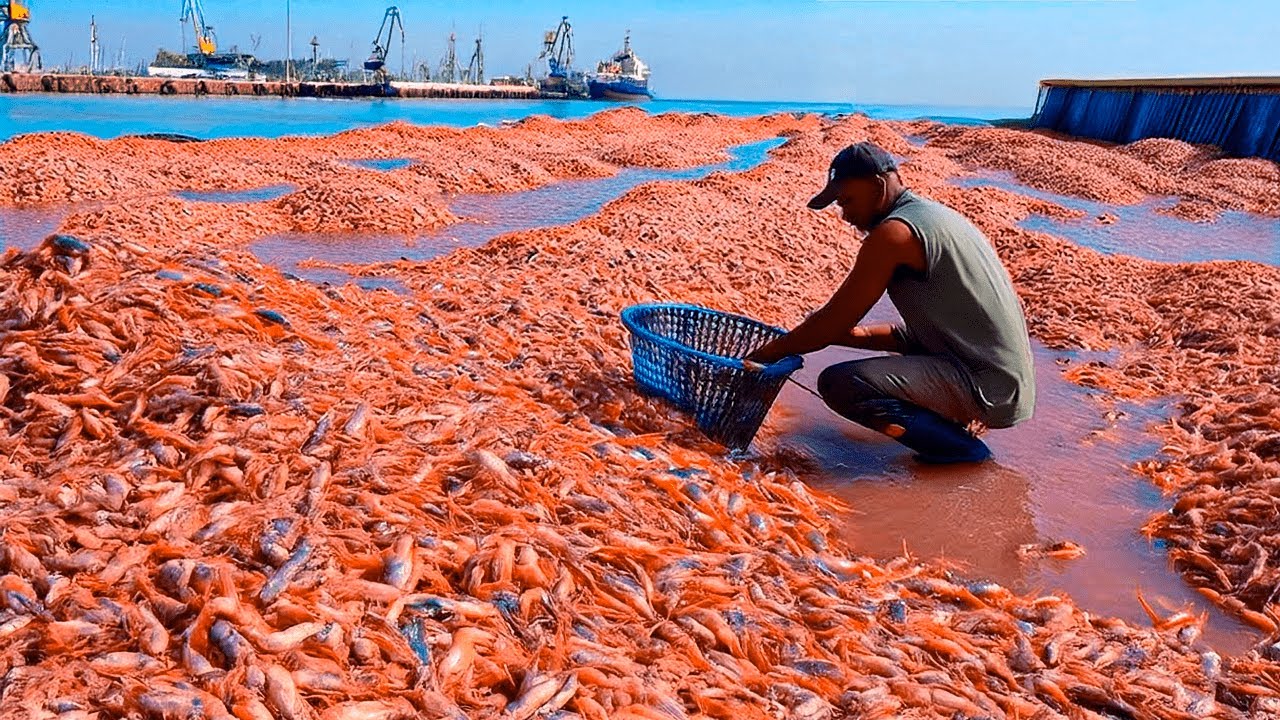 Comment des Millions de CREVETTES🦐 sont Produites dans une Industrie de $80,000,00