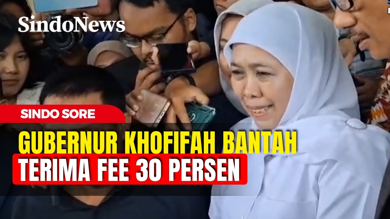 Sidang Korupsi Dana Hibah Jatim, Khofifah Bantah Terima Fee Ijon 30 Persen | Sindo Sore | 13/02