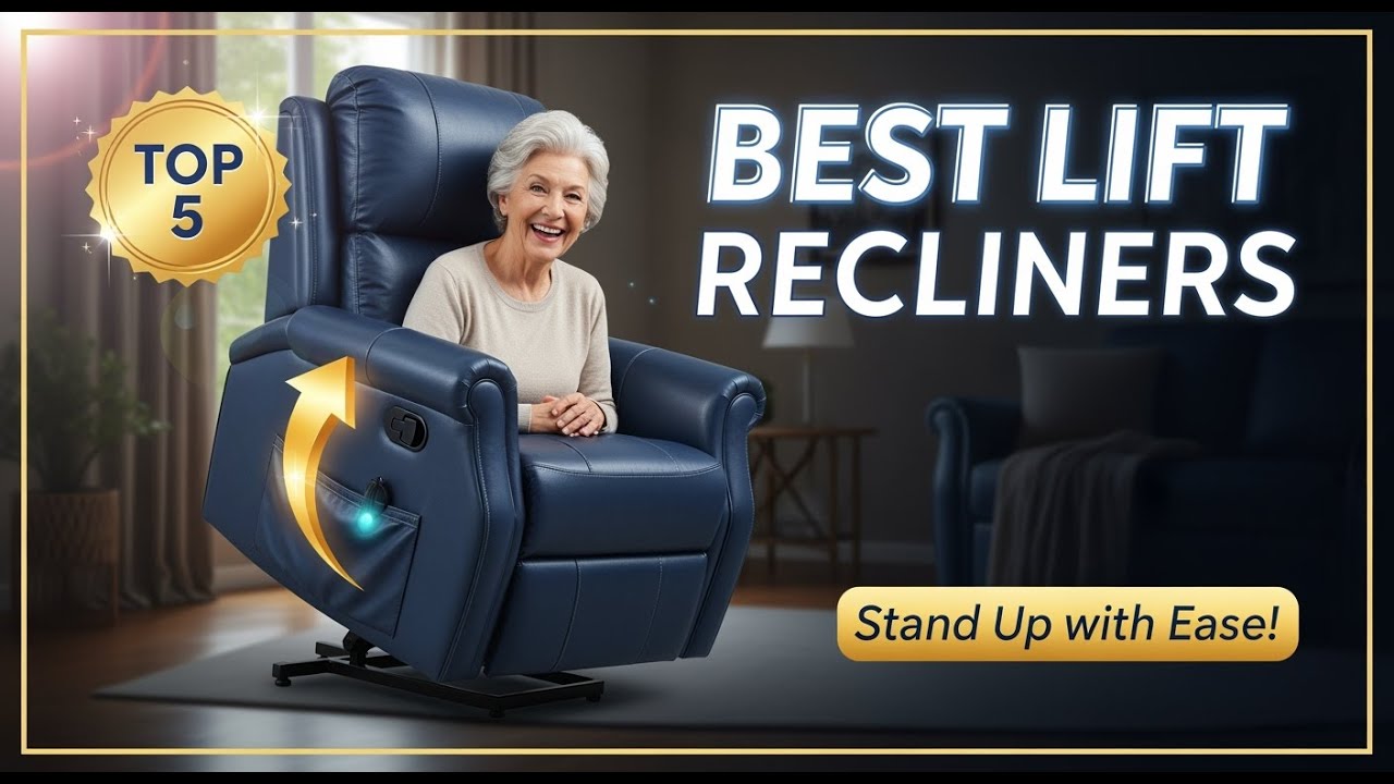 TOP 5 Best Power Lift Recliners 2026 | Stand Up with Ease and Relax in Ultimate Comfort