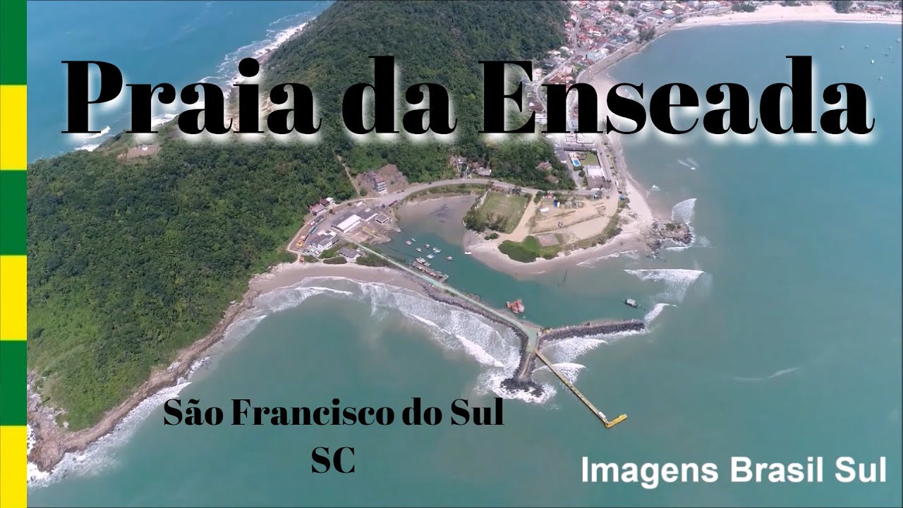 Praia da ENSEADA | São Francisco do Sul - SC (Aéreas Drone) © Todos os Direitos Reservados