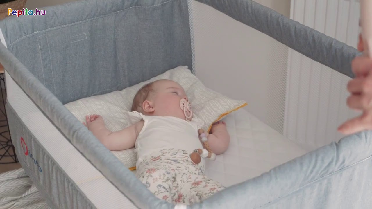Lionelo Toon 3in1 szülői ágyhoz csatlakoztatható kiságy - Pepita.hu