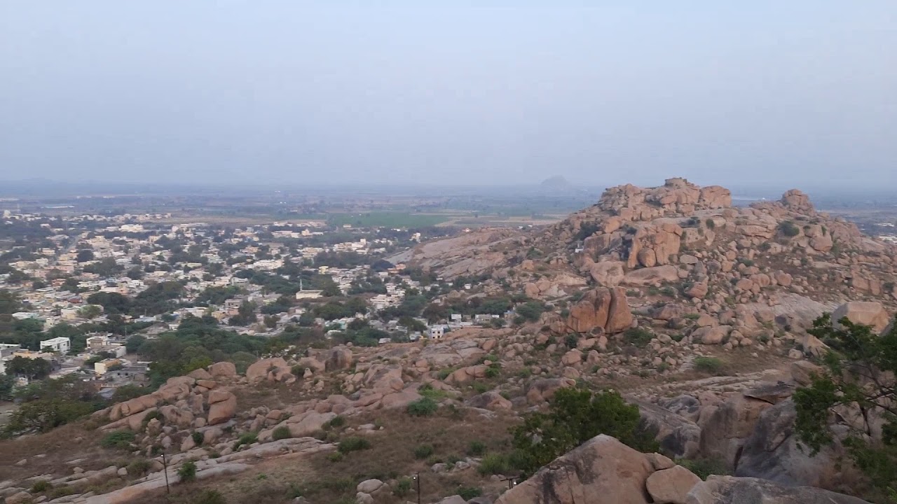 Manvi hill view.