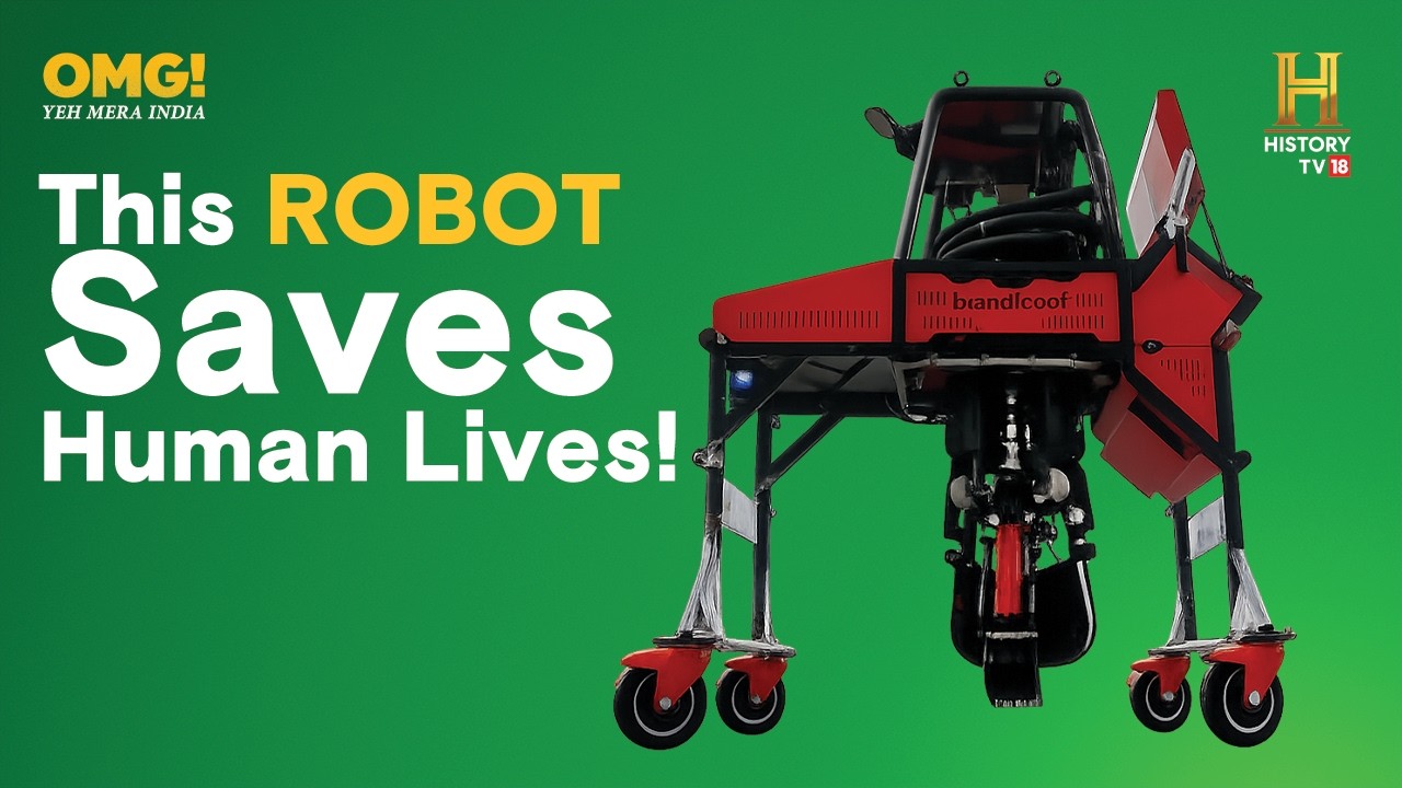 This sewage cleaning robot can save many lives! #OMGIndia S05E02 Story 3