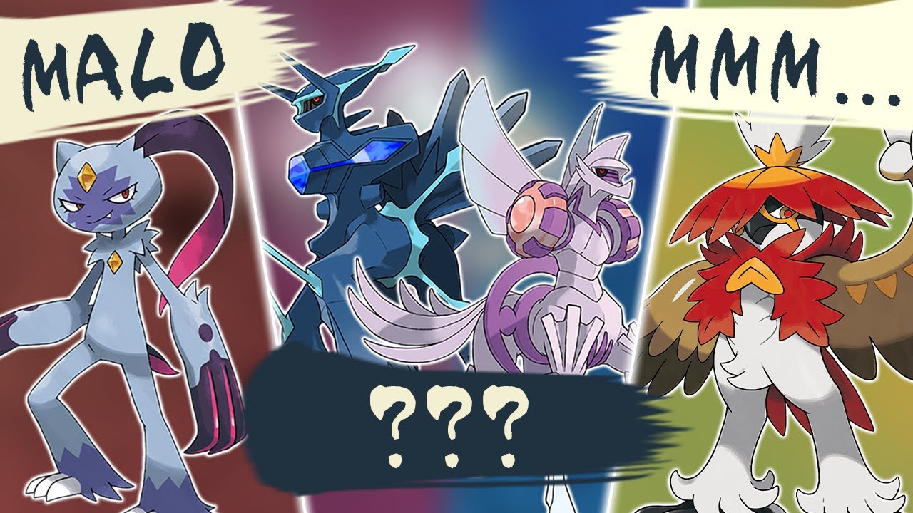 Los MEJORES y PEORES diseños de Leyendas Pokémon: Arceus