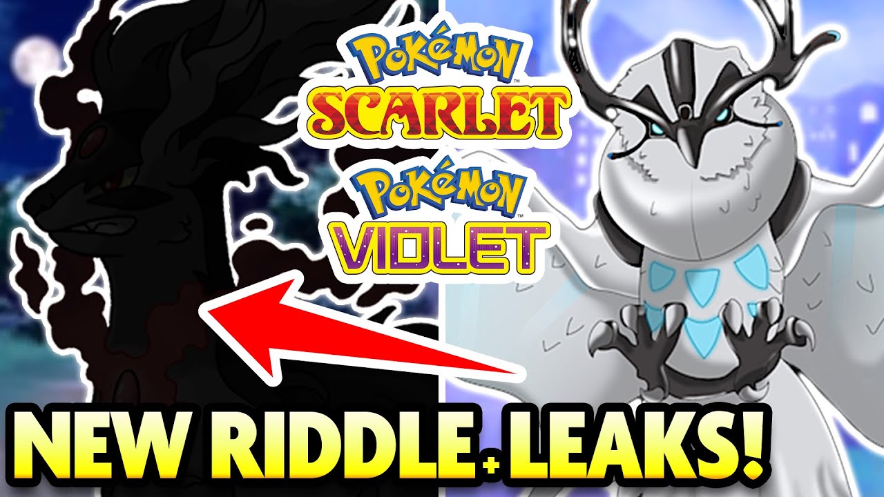 The RIDDLER is BACK! NEW LEAKS and Rumors for Pokemon Scarlet and Violet!