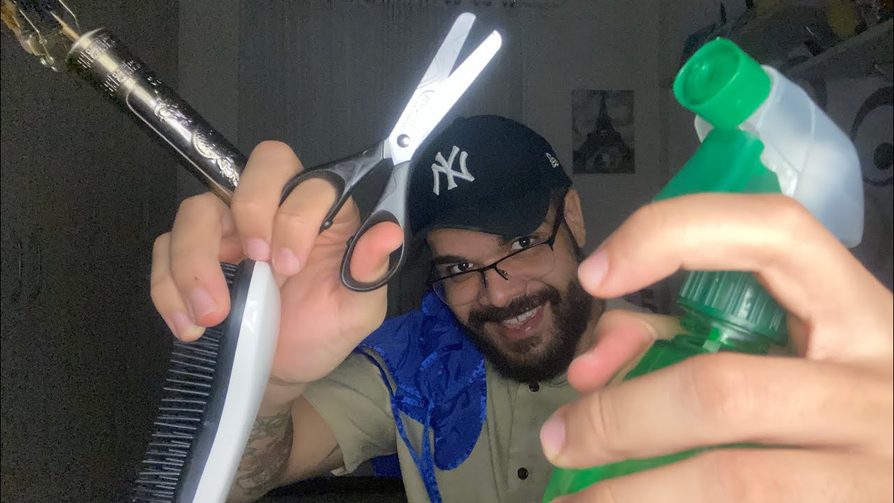 Asmr Caseiro Deixando seu CABELO na Régua 2📏 ✂️🪒💈