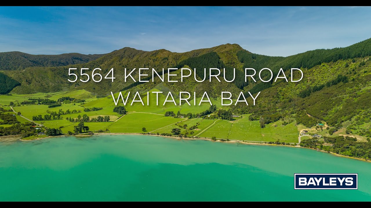 5564 Kenepuru Rd, Waitaria Bay, Marlborough Sounds, NZ