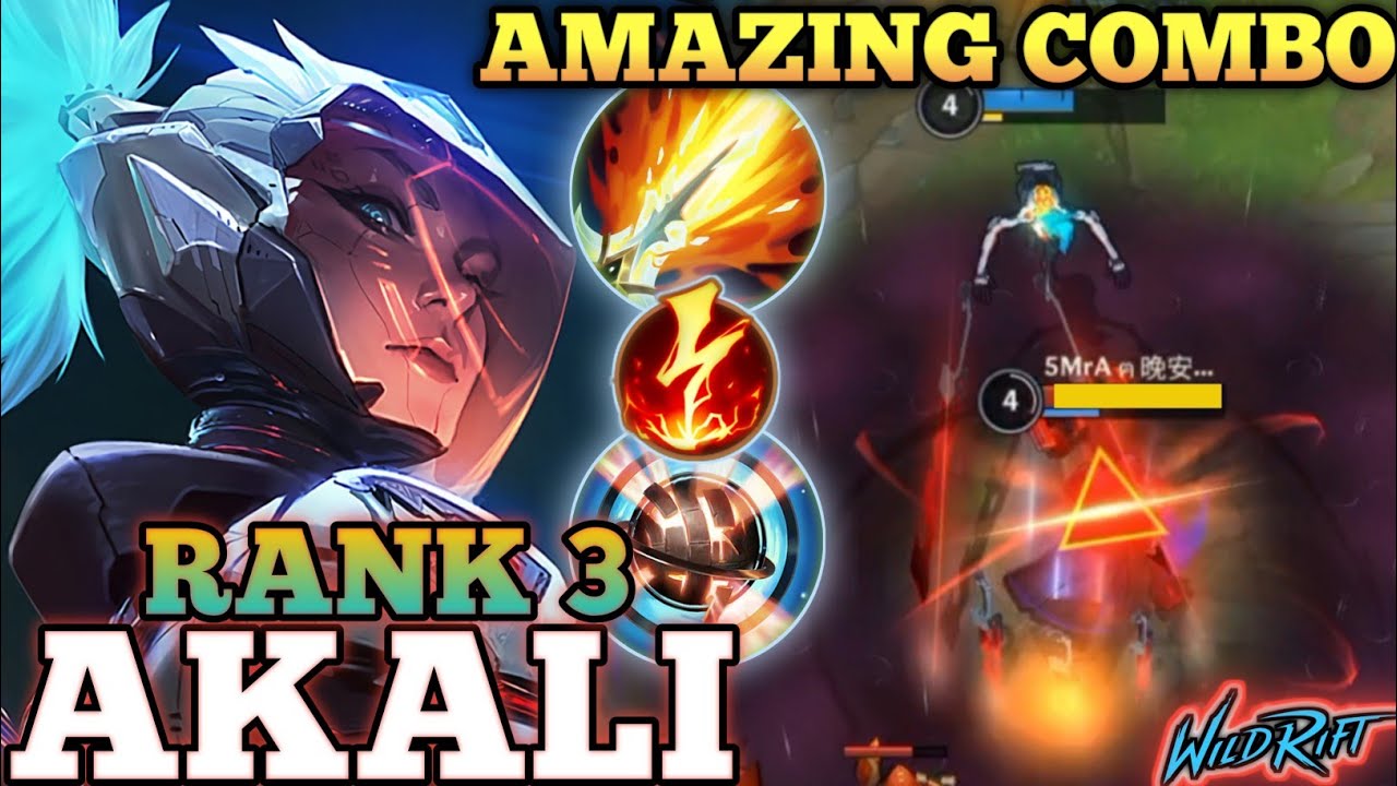 AKALI ONE SHOT COMBO DELETE! AMAZING NO DEATH MVP PLAY - TOP 3 GLOBAL AKALI BY GiauNe - WILD RIFT